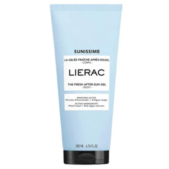 Lierac Sunissime The Fresh güneş sonrası jel 200 ml %95 doğal kökenli ferahlatıcı nemlendirici yatıştırıcı after sun- 1