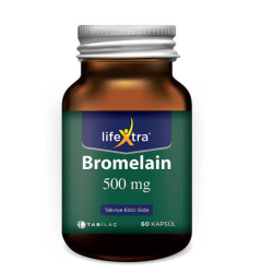 Lifextra Bromelain 500 mg 60 Kapsül - Tab İlaç