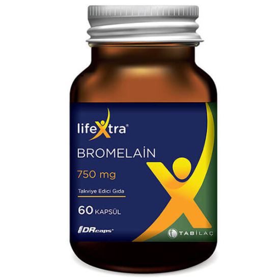  Lifextra Bromelain 60 Kapsül - 1