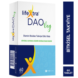 Tab İlaç - Lifextra Dao Veg 60 Tablet Tab İlaç - Lifextra Dao Veg 60 Tablet