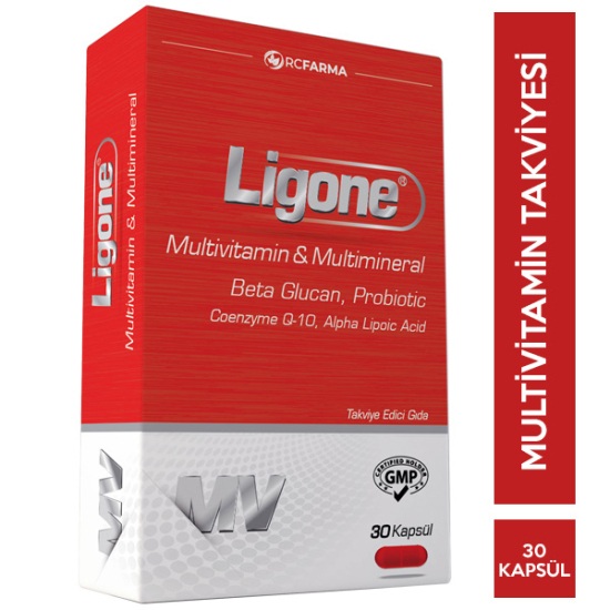 Ligone Beta Glucan Probiotic Multivitamin 30 Kapsül - 1