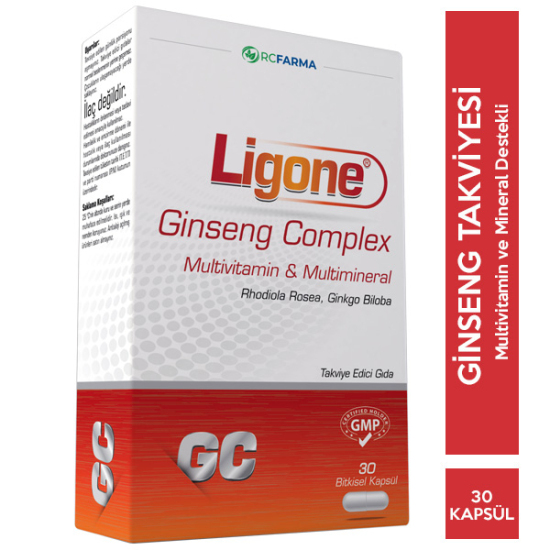 Ligone Ginseng Complex Multivitamin Multimineral 30 Kapsül - 1