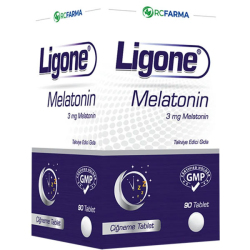 Rcfarma - Ligone Melatonin 30 mg 90 Çiğneme Tableti Rcfarma - Ligone Melatonin 30 mg 90 Çiğneme Tableti