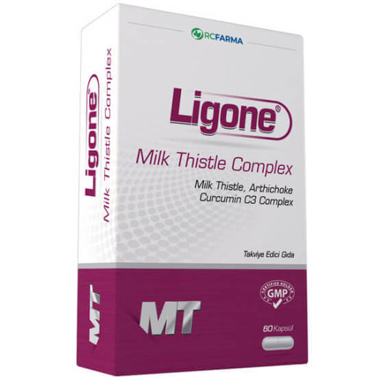 Ligone Milk Thistle Complex 60 kapsül 265 mg silymarin 250 mg enginar ekstresi 150 mg karahindiba kök ekstresi- 1