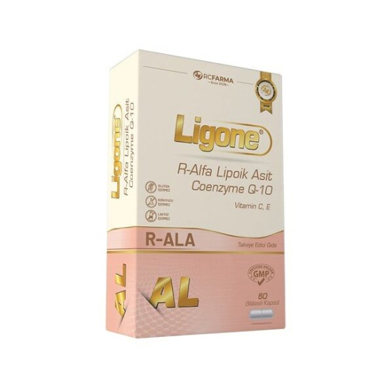 Ligone R Alfa Lipoik Asit Coenzyme Q10 60 Kapsül - 1