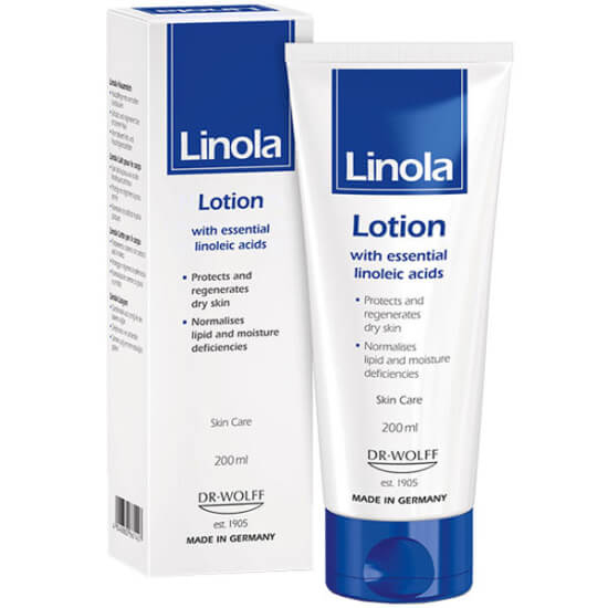 Linola Losyon 200 ml vücut losyonu linoleik asitli kuru atopik cilt bakımı kaşıntı kızarıklık karşıtı hızlı emilim- 1