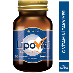 Tab İlaç - Lipovia Lipozomal C Vitamini 60 Kapsül Tab İlaç - Lipovia Lipozomal C Vitamini 60 Kapsül