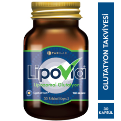 Tab İlaç - Lipovia Lipozomal Glutatyon 30 Bitkisel Kapsül Tab İlaç - Lipovia Lipozomal Glutatyon 30 Bitkisel Kapsül