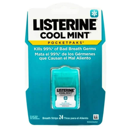  Listerine Cool Mint PocketPaks 24’lü - 1