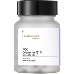 Live Yourself PQQ Coenzyme Q10 30 Kapsül - Thumbnail