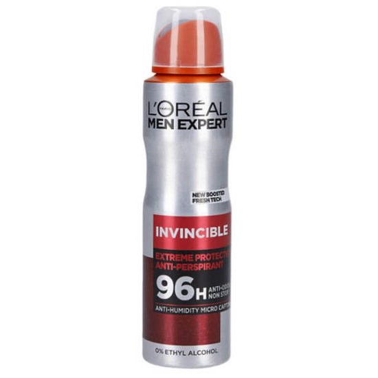  Loreal Paris Men Expert Invincible Anti-Perspirant Erkek Deodorant 150 ml - 1