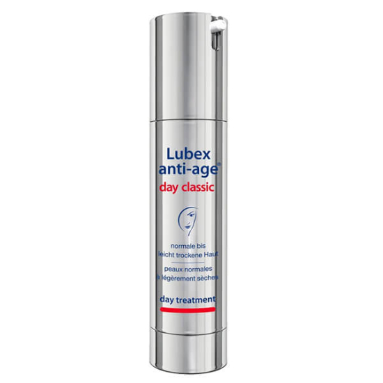 Lubex Anti Age Day Classic 50 ml gündüz kremi karma ciltler için HAF hyaluronik asit parçacıkları Koenzim Q10 peptid- 1