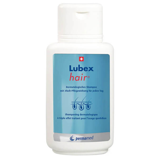 Lubex Anti Age Hair besleyici şampuan 200 ml hassas kuru kepekli saç derisi için Polidocanol 600 ve Bisabolol içerir- 1