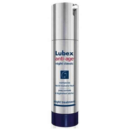 Lubex Anti Age Night Classic gece kremi 50 ml hyaluronik asit retinol Koenzim Q10 seramid dipeptid kompleks- 1