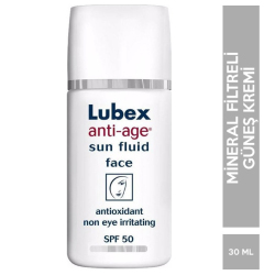 Lubex Anti Age - Lubex Anti Age Sun Fluid Face Spf 50 30 ML Güneş Kremi Lubex Anti Age - Lubex Anti Age Sun Fluid Face Spf 50 30 ML Güneş Kremi