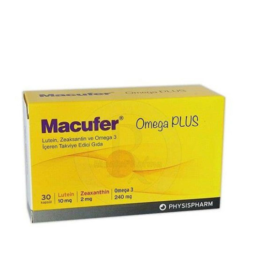  Macufer Omega Plus 30 Kapsül - 1