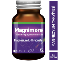 Tab İlaç - Magnimore Magnesium L Threonate 90 Kapsül Tab İlaç - Magnimore Magnesium L Threonate 90 Kapsül