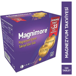 Tab İlaç - Magnimore 120 Tablet Tab İlaç - Magnimore 120 Tablet