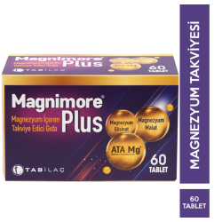 Tab İlaç - Magnimore Plus 60 Tablet Tab İlaç - Magnimore Plus 60 Tablet