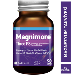 Tab İlaç - Magnimore Threo PS 90 Kapsül Tab İlaç - Magnimore Threo PS 90 Kapsül