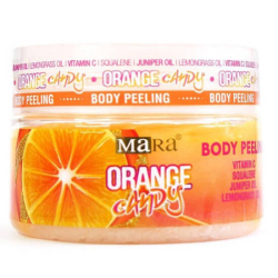 Mara Orange Candy Değerli Yağlar İçeren Portakal Şekeri Vücut Peelingi 300 gr - Mara 