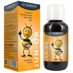 Marnys Junior Multivitamin Arı Sütü Şurubu 125 ml - Thumbnail