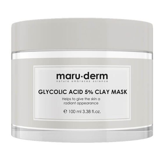  Maruderm Glycolic Acid %5 Clay Mask Gözenek Temizleyici ve Cilt Tonunu Eşitleyen Kil Maskesi 100 ml - 1