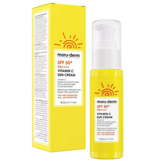  Maruderm Güneş Kremi SPF50+ C Vitamini Güneş Kremi 50 ml - 1