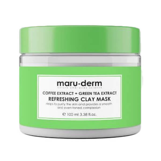  Maruderm Kahve Özü Yesil Çay Özü Tazeleyici Kil Maskesi 100 ml - 1
