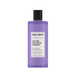 Maruderm Saç Onarıcı Sülfatsiz Şampuan Yıpranmış Zayıf Saçlar Sülfatsiz Tuzsuz Vegan 400 ml - Maruderm