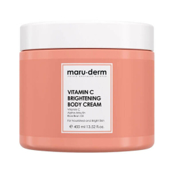 Maruderm Vücut Nemlendirici Krem Vitamin C Aydınlatıcı 400 ml - Maruderm