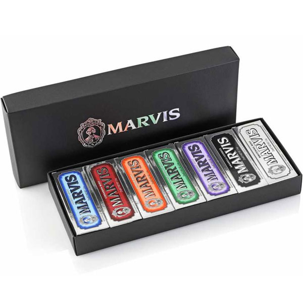 Marvis 7 Flavour Black Box 25 ML Diş Macunu Seti