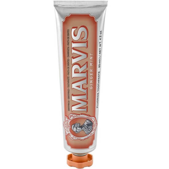 Marvis Ginger Mint diş macunu 85 ml nane ve zencefil aromalı nefes tazeleyici plak tartar karşıtı beyazlatıcı- 1