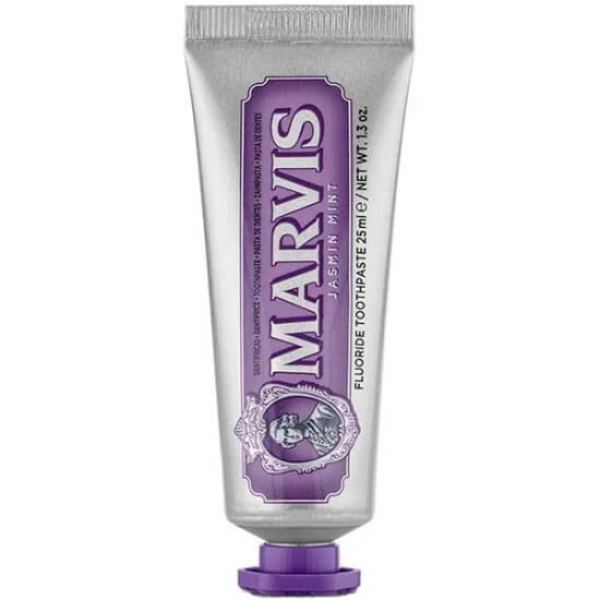 Marvis Jasmin Mint 25 ml diş macunu tüpü yasemin aromalı naneli ferahlık diş temizliği parlak görünüm- 1