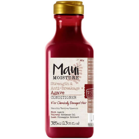 Maui Agave Nectar Conditioner 385 ml saç kremi, %100 aloe vera, agave, hibiscus yağı ve ananas özü ile güçlendirici- 1
