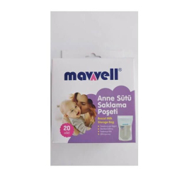 Mavvell Anne Sütü Saklama Poşeti 20 Adet - Mavvell