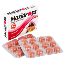 Maxidrops Pastil Ekinezya Zencefil 24 lü
