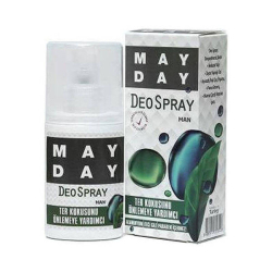 May Day Deo Spray Man 50 ml Ter Kokusu Önleyici Erkek Spreyi - Thumbnail