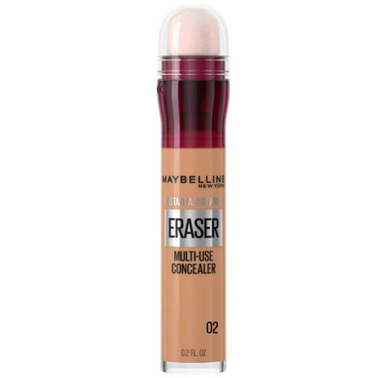 Maybelline Instant Age Rewind Concealer 02 Nude likit kapatıcı sünger aplikatörlü nem destekli göz altı ve leke kapatıcı- 1