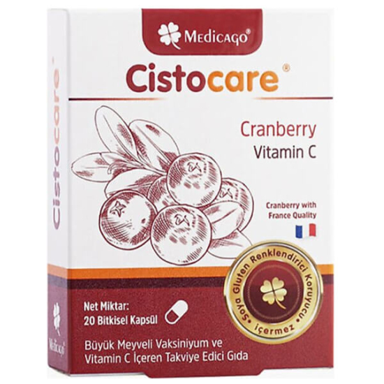  Medicago Cistocare Cranberry 20 Kapsül - 1