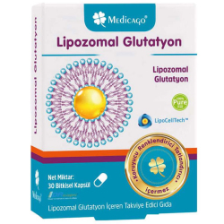 Medicago İlaç - Medicago Lipozomal Glutatyon 30 Kapsül Medicago İlaç - Medicago Lipozomal Glutatyon 30 Kapsül