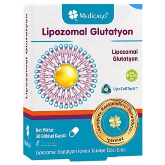  Medicago Lipozomal Glutatyon 30 Kapsül - 1