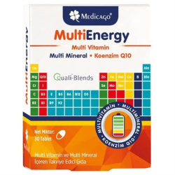 Medicago Multienergy Multivitamin 30 Kapsül - Medicago