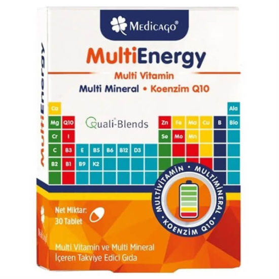  Medicago Multienergy Multivitamin 30 Kapsül - 1