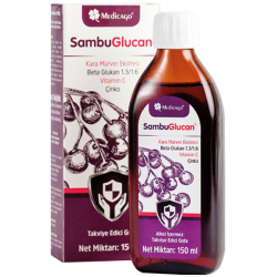 Medicago İlaç - Medicago Sambuglucan Şurup 150 ML Medicago İlaç - Medicago Sambuglucan Şurup 150 ML