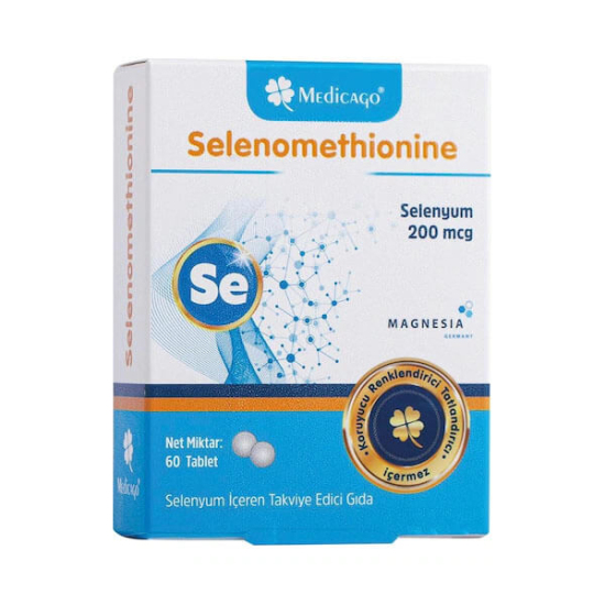Medicago Selenomethionine Selenyum 200 mcg 60 Tablet
