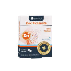 Medicago Zinc Picolinate Çinko 60 Tablet - Medicago
