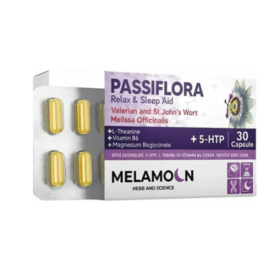  Melamoon Pasiflora 30 Kapsül - 1