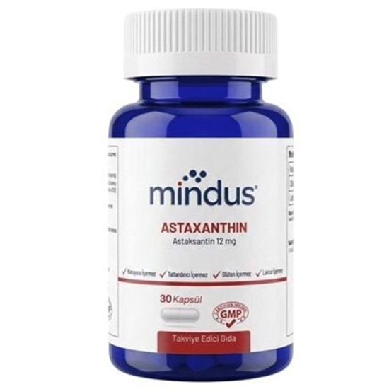  Mindus Astaxanthin 30 Kapsül - 1