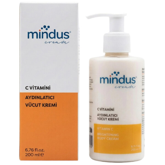  Mindus C Vitamini Aydınlatıcı Vücut Kremi 200 ml - 1